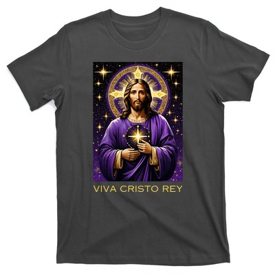 Viva Cristo Rey Catholic Jesus Christ The King T-Shirt