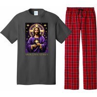 Viva Cristo Rey Catholic Jesus Christ The King Pajama Set