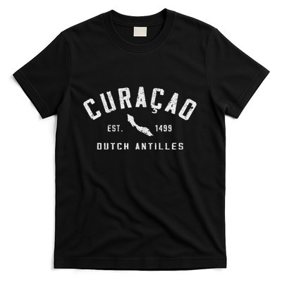 Vintage Curacao Souvenir Cruise Vacation T-Shirt