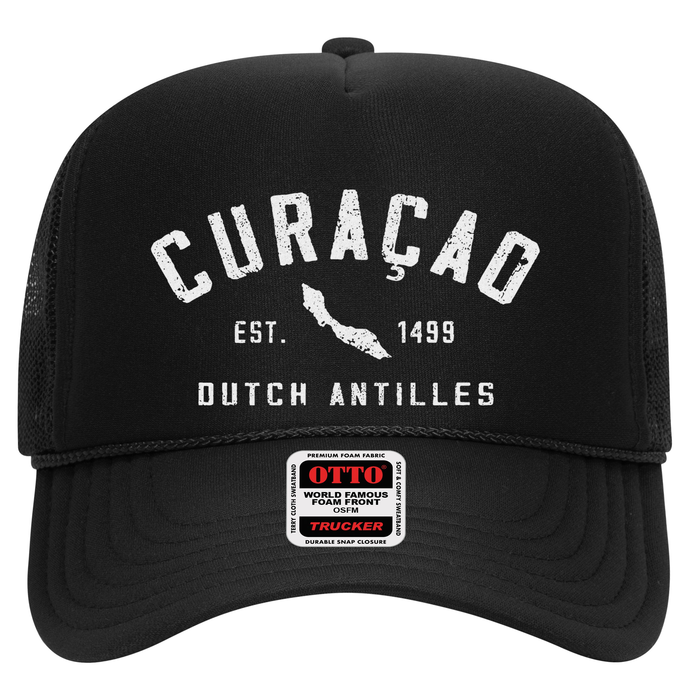 Vintage Curacao Souvenir Cruise Vacation Hat
