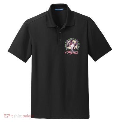 Vintage Cow Skull Somebody Save Me Me From Myself Dry Zone Grid Polo