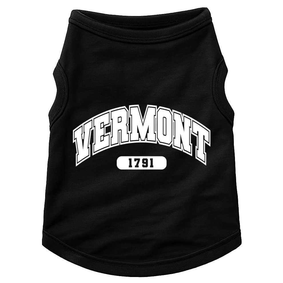 Vermont Collegiate Style 1791 Doggie Tank