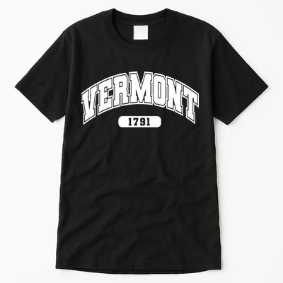 Vermont Collegiate Style 1791 Tall T-Shirt