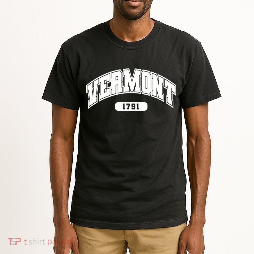Vermont Collegiate Style 1791 Tall T-Shirt