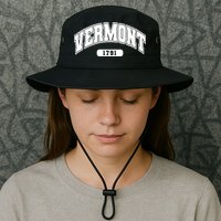 Vermont Collegiate Style 1791 Bucket Hat
