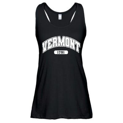 Vermont Collegiate Style 1791 Ladies Essential Flowy Tank