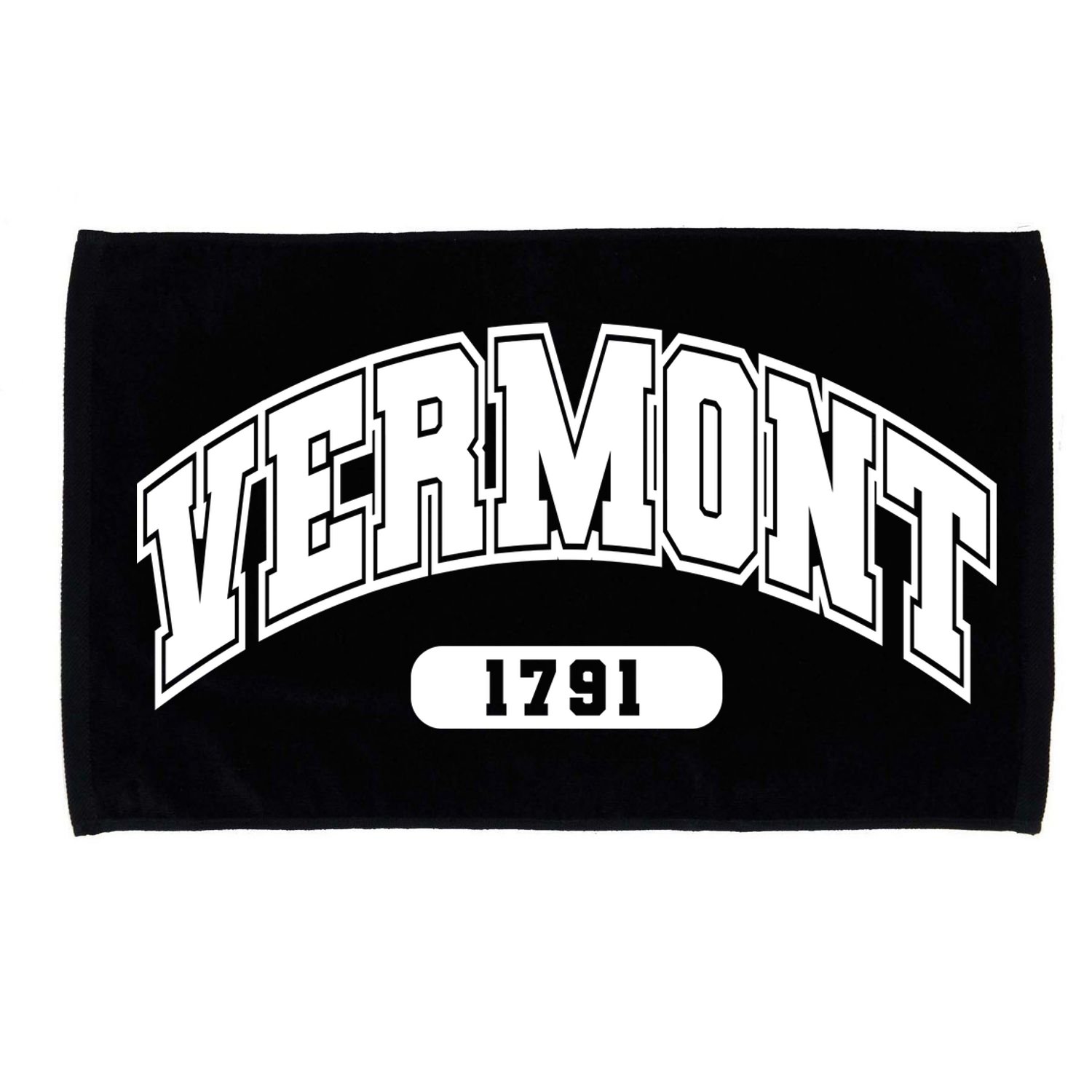 Vermont Collegiate Style 1791 Microfiber Hand Towel