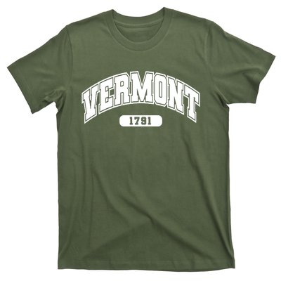 Vermont Collegiate Style 1791 T-Shirt