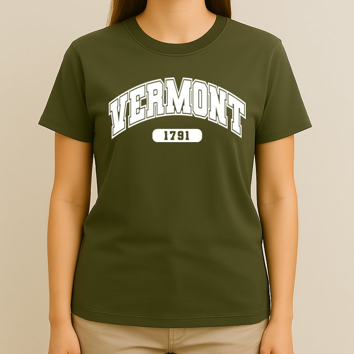 Vermont Collegiate Style 1791 T-Shirt