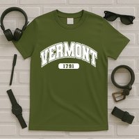 Vermont Collegiate Style 1791 T-Shirt