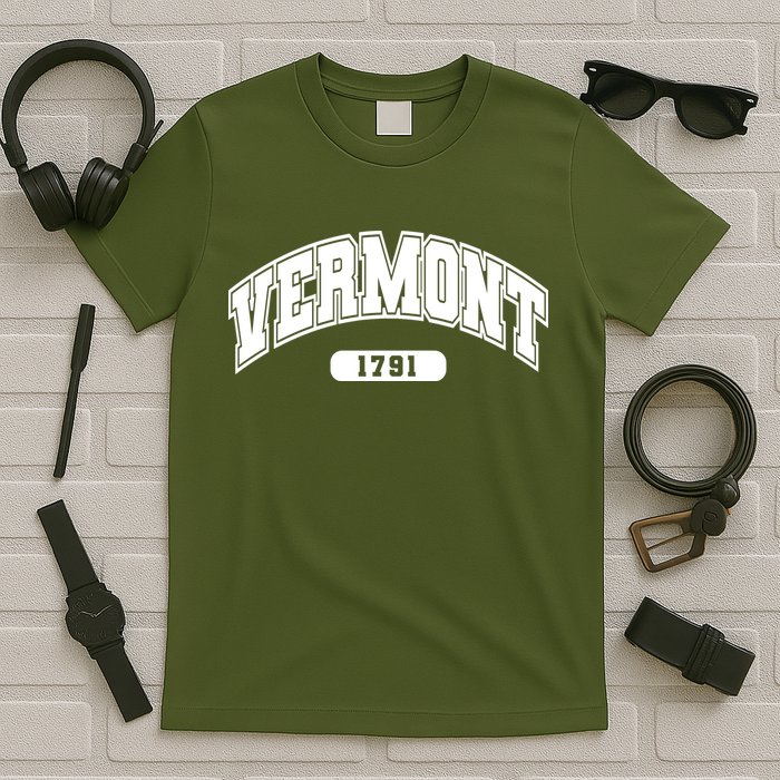 Vermont Collegiate Style 1791 T-Shirt