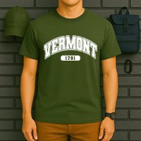 Vermont Collegiate Style 1791 T-Shirt