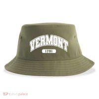 Vermont Collegiate Style 1791 Sustainable Bucket Hat