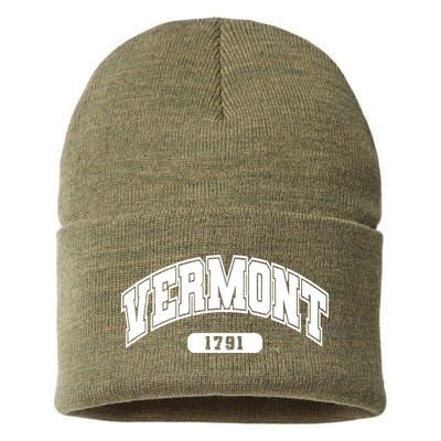 Vermont Collegiate Style 1791 Sustainable Knit Beanie