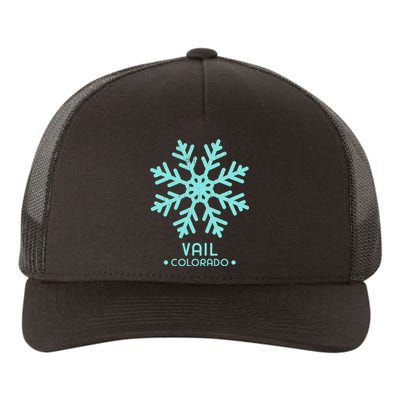 Vail Colorado Skiing Ski Yupoong Adult 5-Panel Trucker Hat