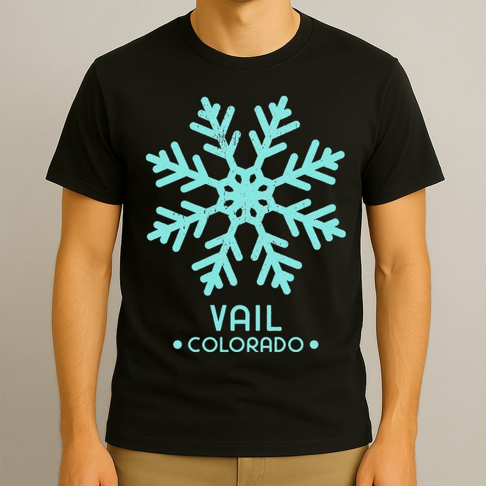 Vail Colorado Skiing Ski T-Shirt
