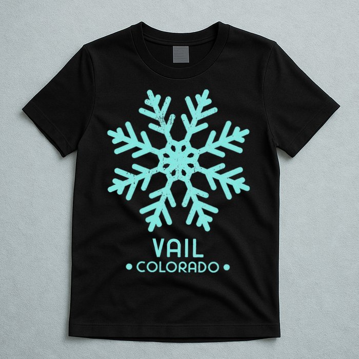 Vail Colorado Skiing Ski T-Shirt