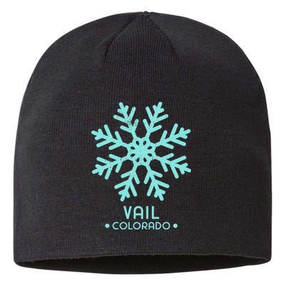 Vail Colorado Skiing Ski Sustainable Beanie