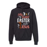 vintage Christian Silly Rabbit Easter For Jesus Premium Hoodie