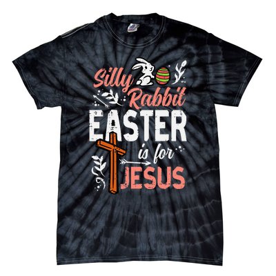 vintage Christian Silly Rabbit Easter For Jesus Tie-Dye T-Shirt