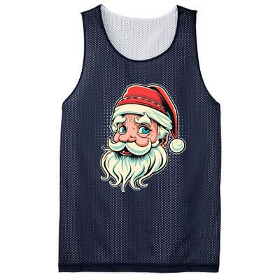 Vintage Christmas Santa Family Boy Mesh Reversible Basketball Jersey Tank