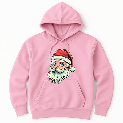 Vintage Christmas Santa Family Boy Hoodie