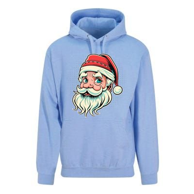 Vintage Christmas Santa Family Boy Unisex Surf Hoodie