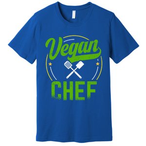 Vegan Chef Sous Chef Gift Premium T-Shirt