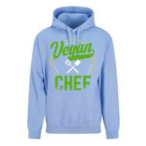 Vegan Chef Sous Chef Gift Unisex Surf Hoodie