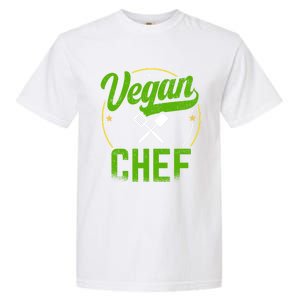 Vegan Chef Sous Chef Gift Garment-Dyed Heavyweight T-Shirt