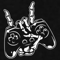 Videogame Controller Skeleton Hand Lazy Halloween Costume Gift Ladies PosiCharge Tri-Blend Wicking Tank