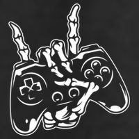Videogame Controller Skeleton Hand Lazy Halloween Costume Gift Cool Comfort Performance Bucket Hat