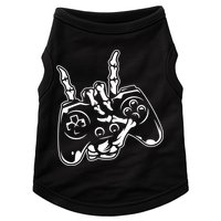 Videogame Controller Skeleton Hand Lazy Halloween Costume Gift Doggie Tank