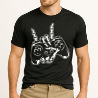 Videogame Controller Skeleton Hand Lazy Halloween Costume Gift Performance Shirt
