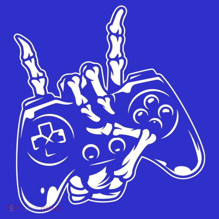 Videogame Controller Skeleton Hand Lazy Halloween Costume Gift Baby Bodysuit