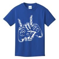 Videogame Controller Skeleton Hand Lazy Halloween Costume Gift Kids T-Shirt