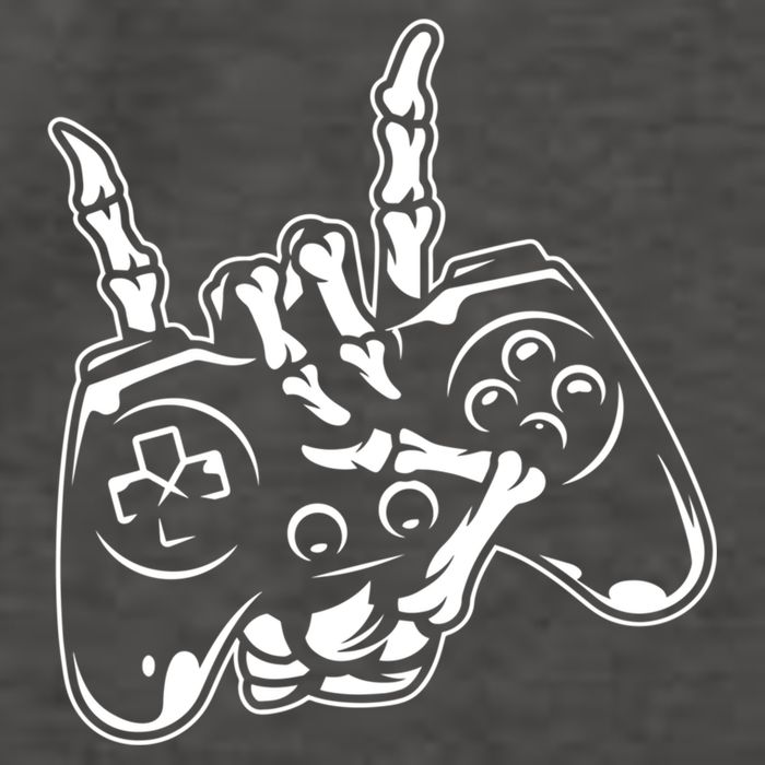 Videogame Controller Skeleton Hand Lazy Halloween Costume Gift Vector Backpack