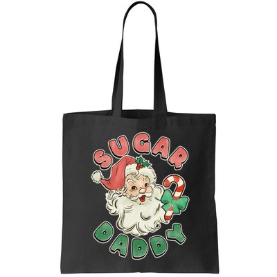 Vintage Christmas Sugar Daddy Santa Claus Bag