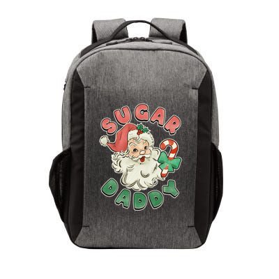 Vintage Christmas Sugar Daddy Santa Claus Vector Backpack