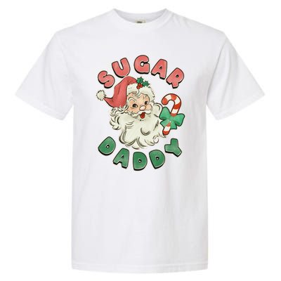 Vintage Christmas Sugar Daddy Santa Claus Garment-Dyed Heavyweight T-Shirt