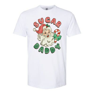 Vintage Christmas Sugar Daddy Santa Claus Softstyle® CVC T-Shirt