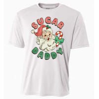 Vintage Christmas Sugar Daddy Santa Claus Cooling Performance Crew T-Shirt