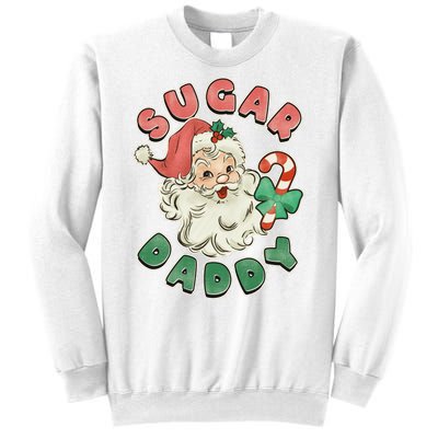 Vintage Christmas Sugar Daddy Santa Claus Sweatshirt