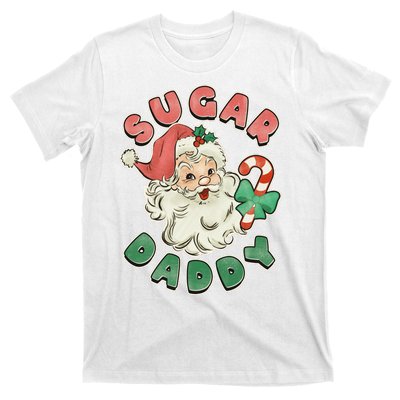 Vintage Christmas Sugar Daddy Santa Claus T-Shirt