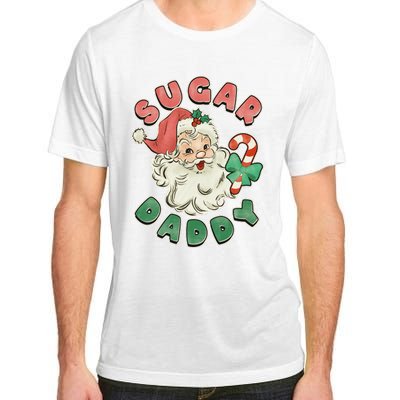 Vintage Christmas Sugar Daddy Santa Claus Adult ChromaSoft Performance T-Shirt