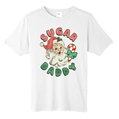 Vintage Christmas Sugar Daddy Santa Claus Tall Fusion ChromaSoft Performance T-Shirt