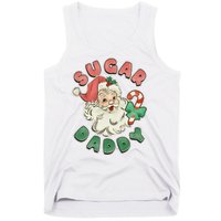 Vintage Christmas Sugar Daddy Santa Claus Tank Top