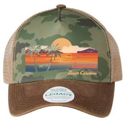 Vintage Columbia South Carolina Beach Legacy Tie Dye Trucker Hat