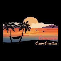 Vintage Columbia South Carolina Beach Sweatshirt