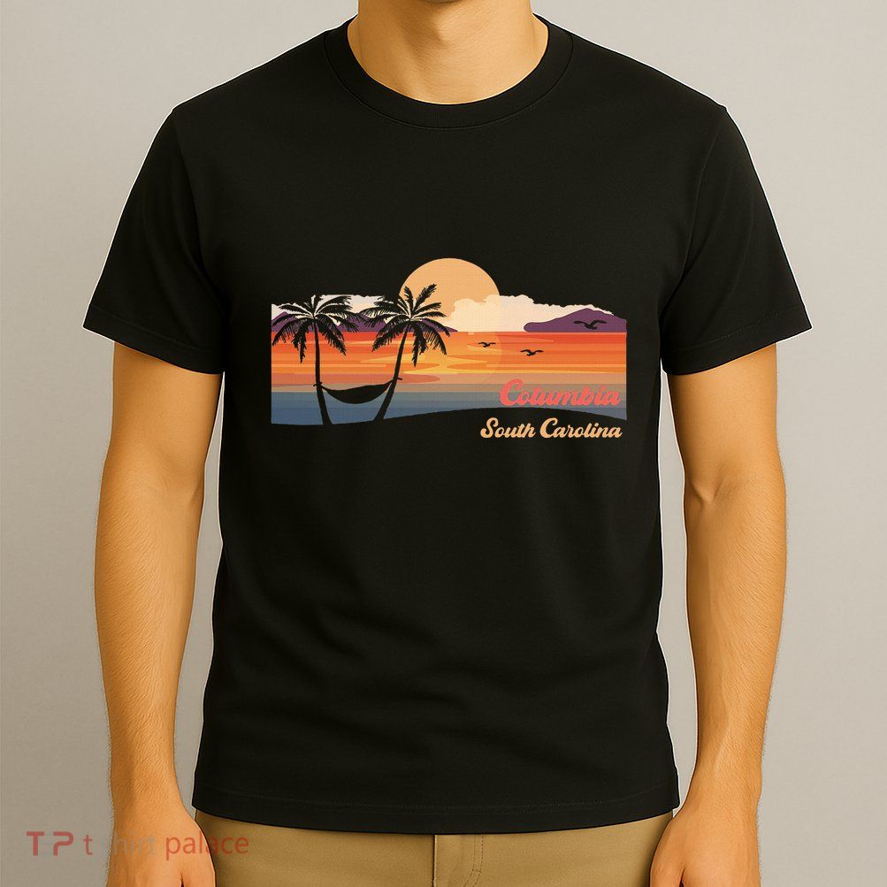 Vintage Columbia South Carolina Beach T-Shirt